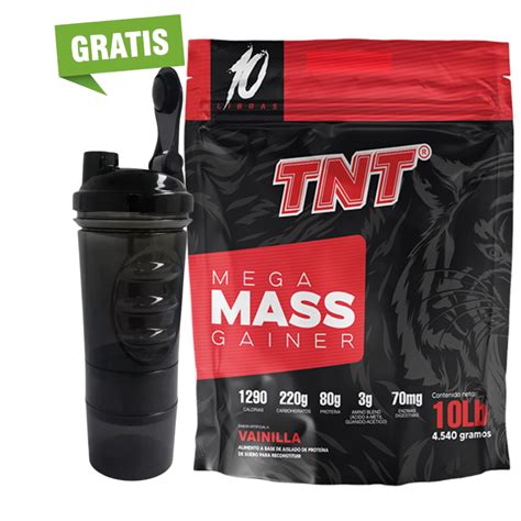 Proteína Mega Mass Gainer 10lb Tnt