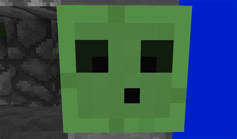 Minecraft Slime Head