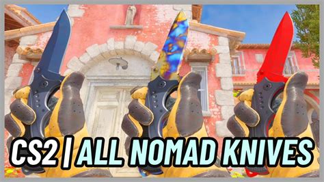 Cs Nomad Knife All Skins Cs In Game Youtube