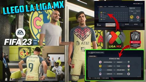 La Liga Mx En Fifa 23 Concachampions Y Primer Vistazo Mod Pc Youtube