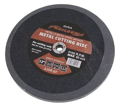 5 Piece 12and X22 Metal Cutting Discs 300mm X 3 0mm X 20mm