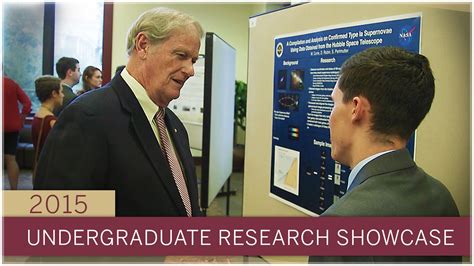 President S Showcase Of Undergraduate Research Excellence Youtube