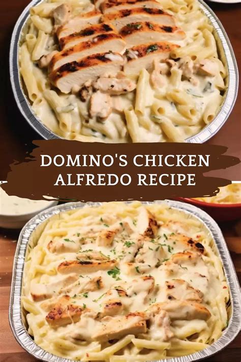 Dominos Chicken Alfredo Recipe