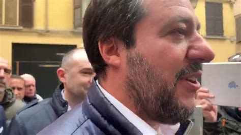 Reggio Emilia Matteo Salvini Arriva E Attacca Subito Le Coop Sociali