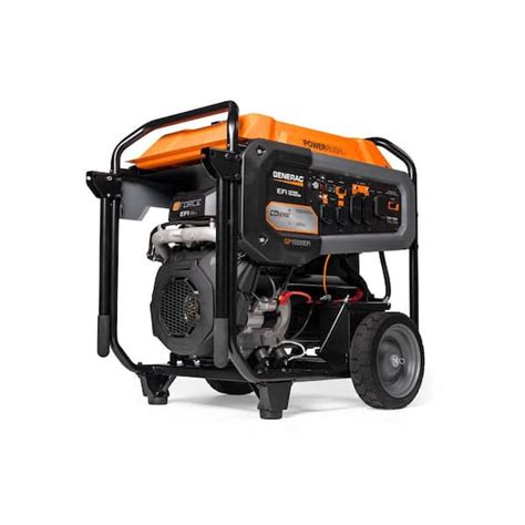 Generac Gp Watt Electric Start Efi Gasoline Portable Generator