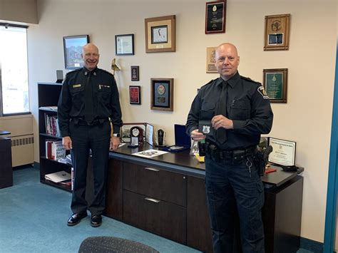 Robin Marcotte Promoted At Greater Sudbury Police Service Blue Line