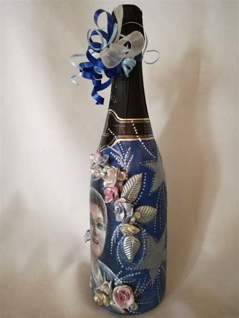 Birthday Gift Decorated Bottle Of Champagne