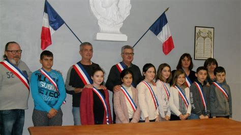 Remise des écharpes aux jeunes nouveaux élus ladepeche fr