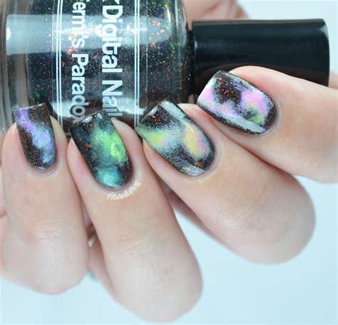 Polished Lifting: Neon Galaxy Nails featuring Bohemian Polish and ...