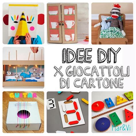 Marandvi Blog Idee Diy Giocattoli Di Cartone Fai Da Te