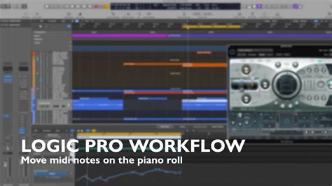 Logic Pro Quick Tutorial Move Midi Notes On The Piano Roll YouTube