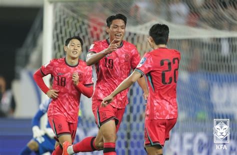 한국 축구 국가대표 일정 ‘오세훈 오현규 이재성 연속골 대한민국 이라크에 3 2 승