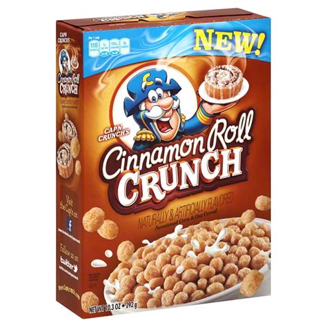 Cap N Crunch Cinnamon Roll Crunch Shop Cereal At H E B