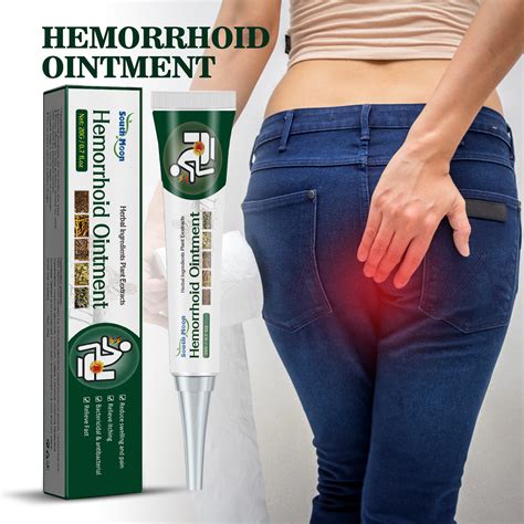 Hemorrhoid Ointment To Relieve Itching Swelling Pain And To Treat