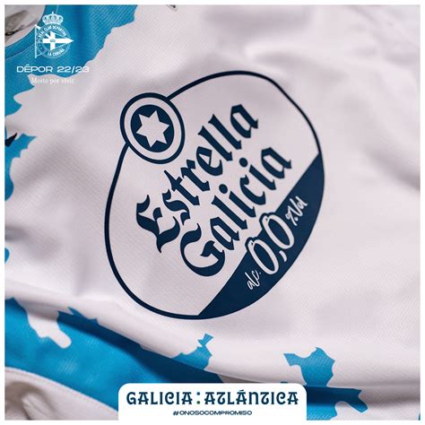 Deportivo La Coruña 2022 23 Kappa Third Kit Football Shirt Culture