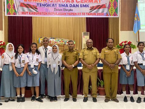 Sma Negeri Juarai Lomba Cerdas Cermat Tingkat Kabupaten Kepulauan