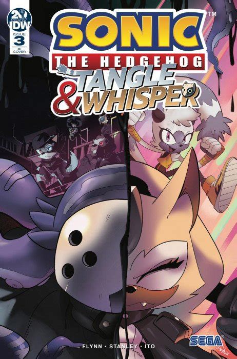 Sonic The Hedgehog Tangle Whisper 0 IDW Publishing Comic Book