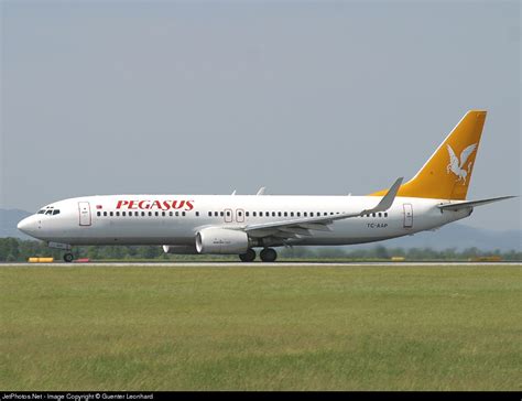 TC AAP Boeing 737 86N Pegasus Airlines Guenter Leonhard JetPhotos