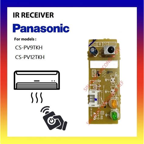 IR Receiver Sensor PANASONIC CS PV9TKH CS PV12TH REMOTE AIRCOND PV9TKH