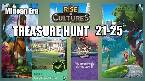 Rise Of Culture Treasure Hunt 21 25 Minoan Era YouTube