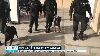 RJ Inter TV 2ª Edição Operação contra o tráfico é realizada em Macaé