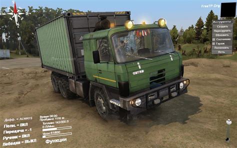 Tatra Rework Truck V Mudrunner Snowrunner Spintires