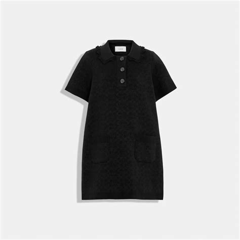 Coach® Signature Knit Dress