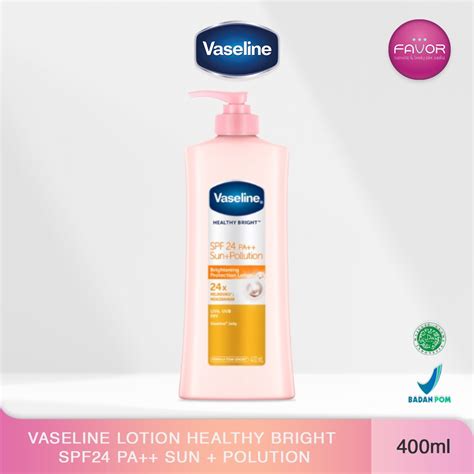 Jual Vaseline Healthy Bright Spf Pa Sun Pollution Lotion Ml