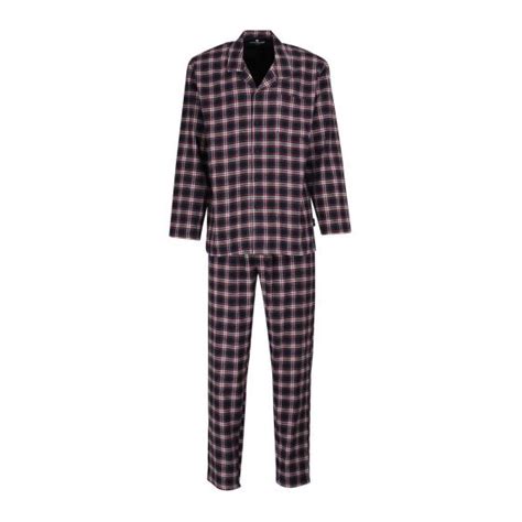 Flanellen Tom Tailor Heren Pyjama Gratis Verzending Online De