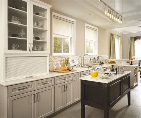 Off White Kitchen Cabinets - Omega Cabinetry