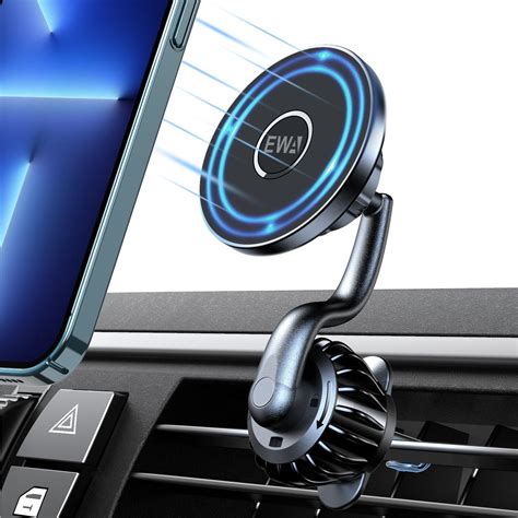 Ewa Magnetic Phone Mount Compatible With Magsafe Car Mount For Iphone