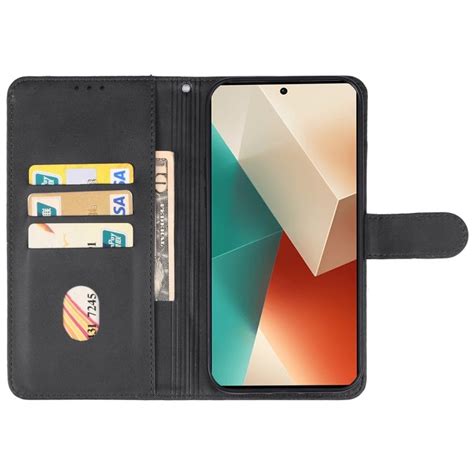 Peněženkové pouzdro Splendid case černé Xiaomi Redmi Note 13 4G