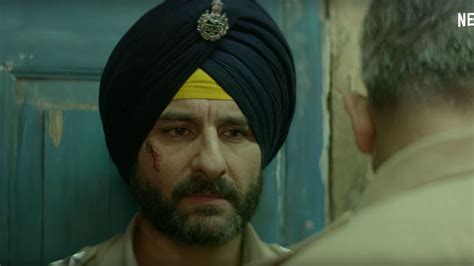 Netflix Sacred Games Season 2 Watch An Unreleased Video Of Saif Ali