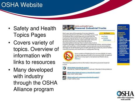 Ppt Osha Update And Safety And Health Management Systems Powerpoint