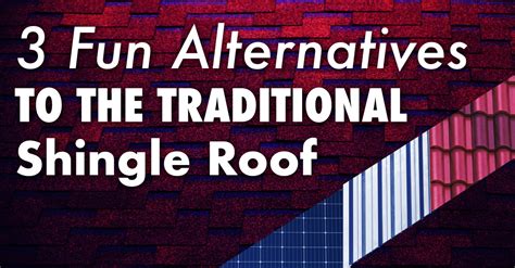 3 Fun Alternatives To The Traditional Shingle Roof Mark Kaufman Roofing