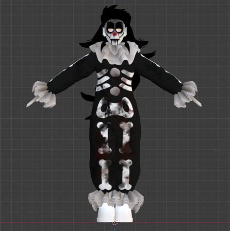 Clown Fbx Vrchat Avatar By Rabbitkawai On Deviantart
