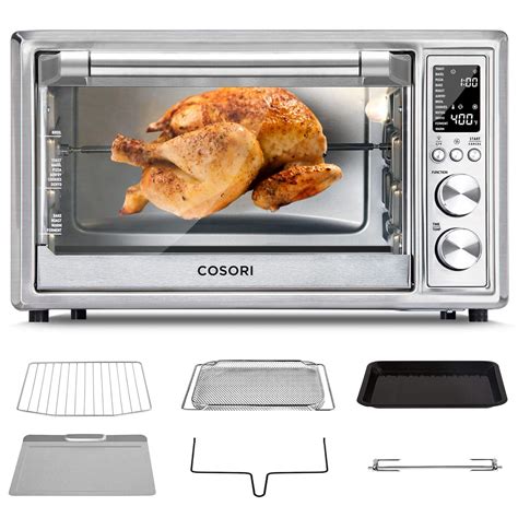 Buy Cosori Co130 Ao Air Fryer Toaster Oven Combo 12 In 1 Countertop Rotisserie And Dehydrator For