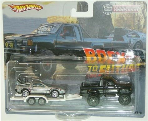 Delorean Back To The Future Toyota Truck Custom Hot Wheels Team