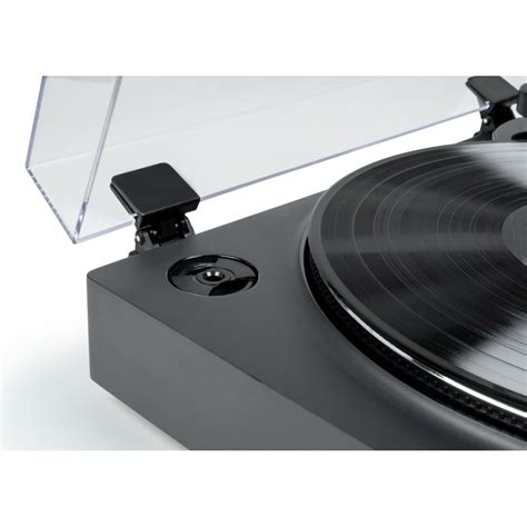 Platine Vinyle Automatique Entrainement Par Courroie Gris