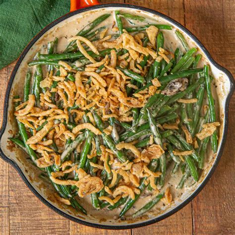 Green Bean Casserole Dinner Then Dessert