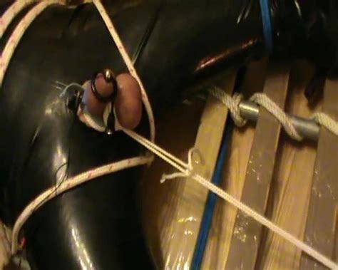 Restrained Rubberslave Hungarian Gay BDSM BDSM Porn XHamster