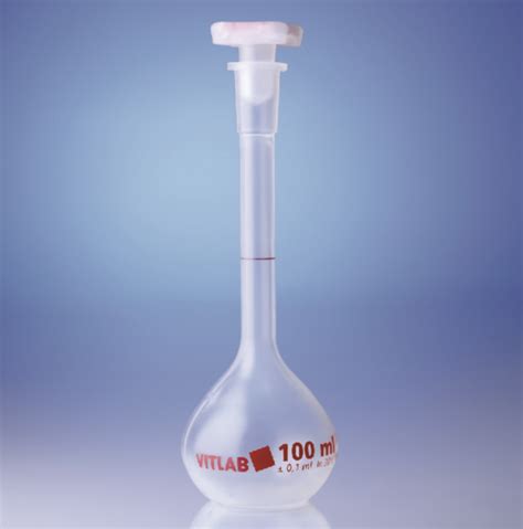 Volumetric Flask Ml Pmp Class B Ns With Pp Stopper Height