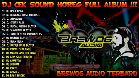 DJ HOREG BREWOG AUDIO TERBARU FULL ALBUM 2024 AMUNISI DJ BATTLE