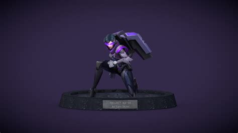 PROJECT Kai Sa League Of Legends Custom Skin 3D Model By Yoru