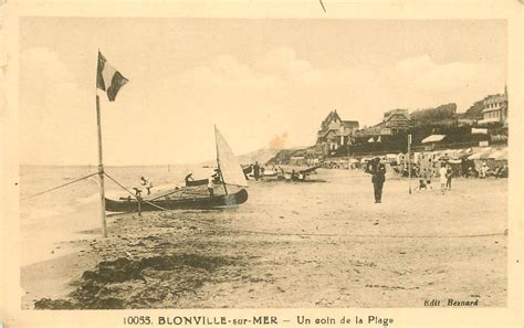 14 BLONVILLE SUR MER Un Coin De La Plage