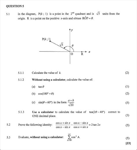 Nsc Mathematics Grade 12 2018 Nov Paper 2 Q5 Mr Borchers Maths