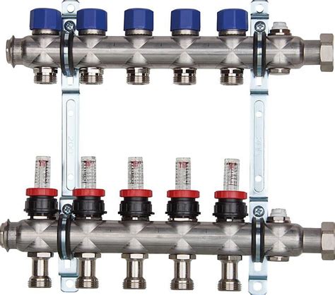 Edelstahl Heizkreisverteiler Strawa E Class 6304 4 HK