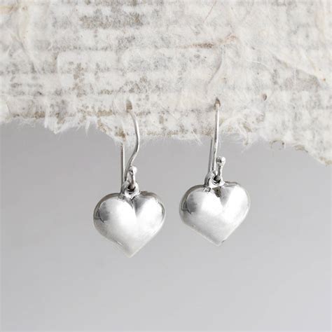 24 Best Sterling Silver Heart Earrings - Home, Family, Style and Art Ideas