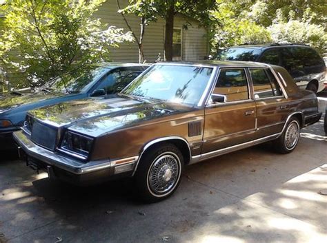 Purchase Used 1985 Chrysler New Yorker Sedan 22l Turbo 24114 Original