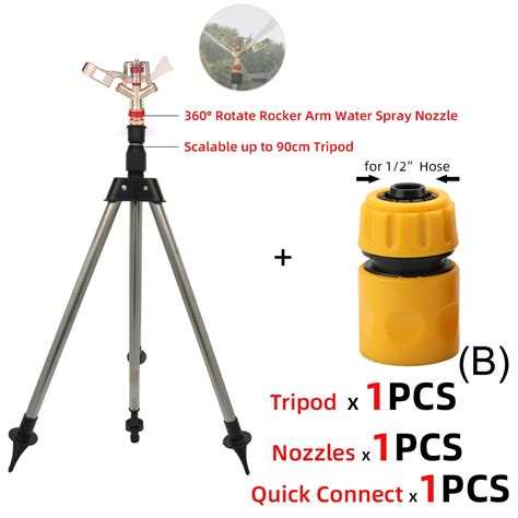 Arrosage Automatique Ix Pcs Syst Me D Arrosage Du Jardin Avec Tr Pied